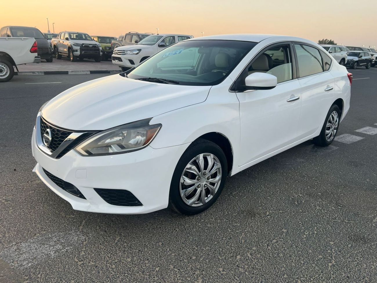 نيسان سنترا 2018 Nissan Sentra S 1.8L V4 MidOption+ Economical Car -