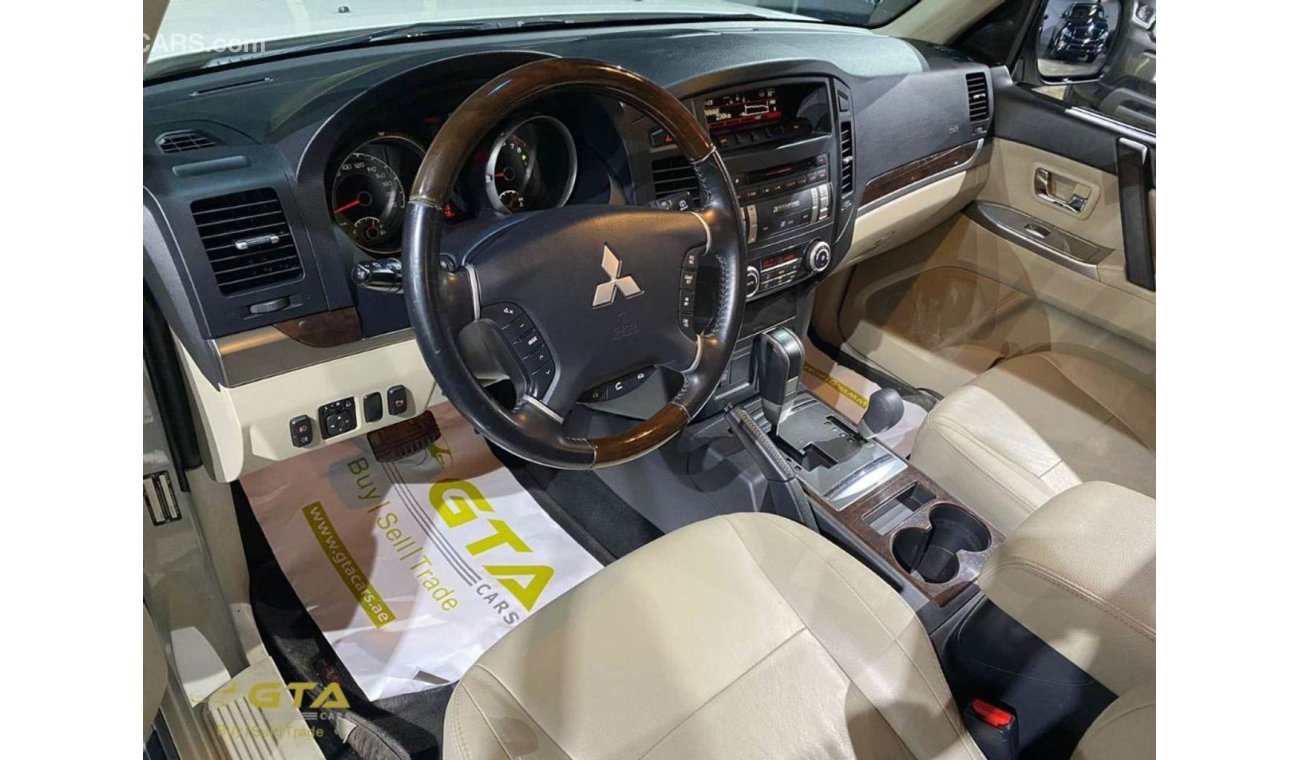 ميتسوبيشي باجيرو 2014 Mitsubishi Pajero 3.8L Platinum, Warranty, Full History, GCC