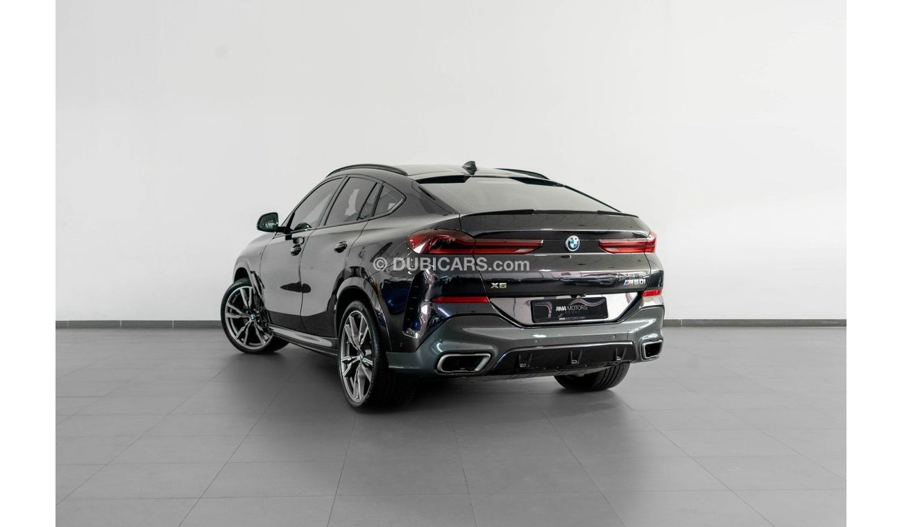 بي أم دبليو X6 50i M سبورت 2020 BMW X6 M50i 523hp / BMW Warranty & Service Contract / Ful Car PPF