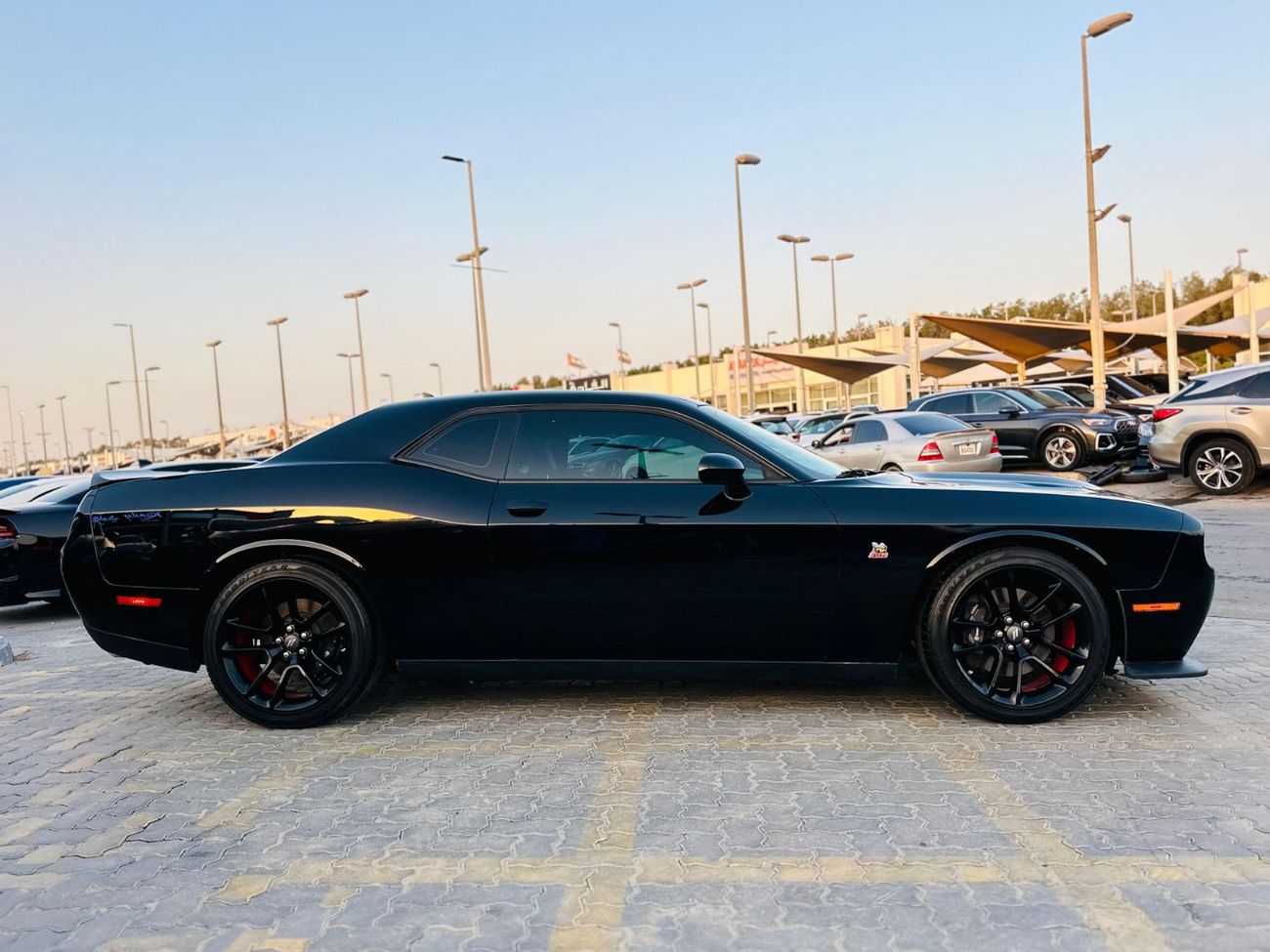 دودج تشالينجر R/T Scat Pack 6.4L | Monthly 2400/- | 0% DP | Memory Seats | Sunroof | # 14808