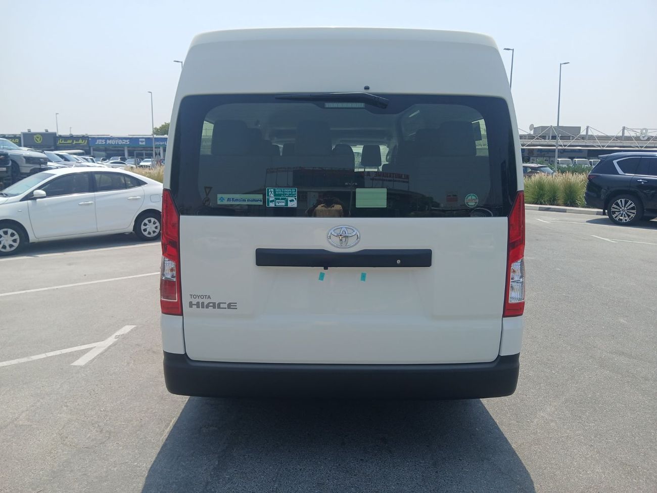 Toyota Hiace ECTGAP002 - 2026 Toyota Hiace Hrf Pass Van - 3.5L Petrol Auto - Black Bumper, 3PSB