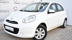 Nissan Micra 1.5L SV 2016 GCC SPECS WITH DEALER WARRANTY