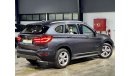 BMW X1 2017 BMW X1 XDrive20i, BMW Warranty+Service Contract, GCC, Low Kms