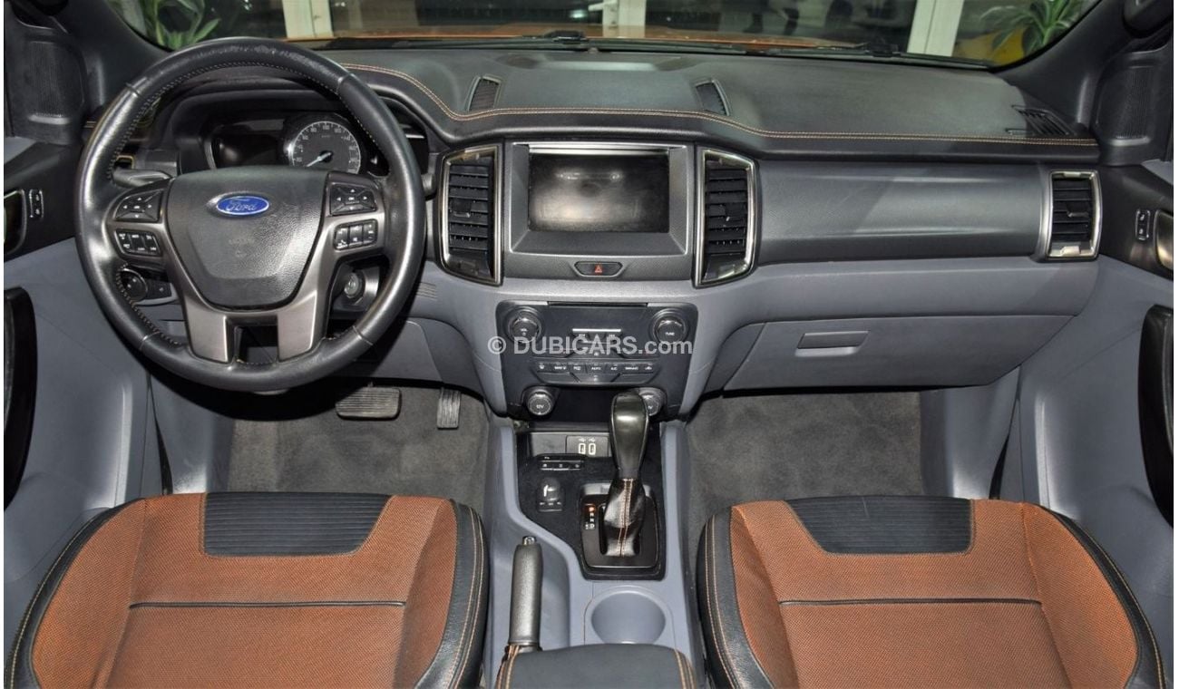 Ford Ranger EXCELLENT DEAL for our FORD Ranger 4x4 WILDTRAK 2017 Model!! in Orange Color! GCC Specs
