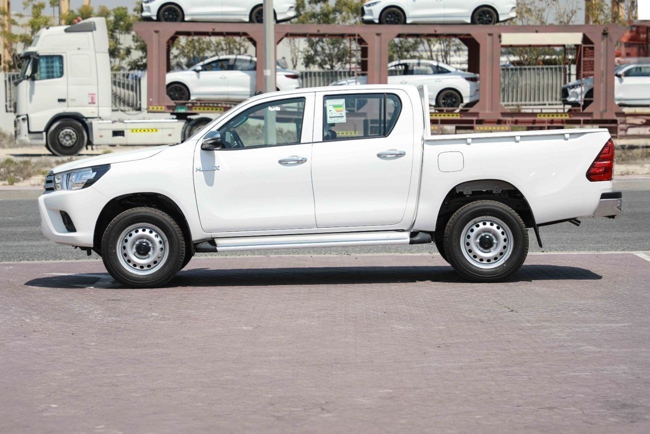 Toyota Hilux 2025 TOYOTA HILUX DLX 2.7 - WHITE inside MAROON | Export Only