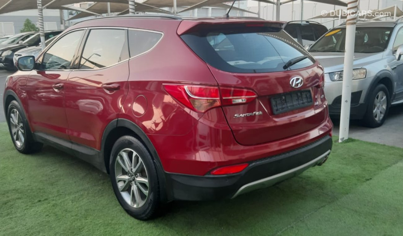 Hyundai Santa Fe Gulf No. 2 cruise control rear wing, burgundy color, inside beige rings, sensors in excellent condit