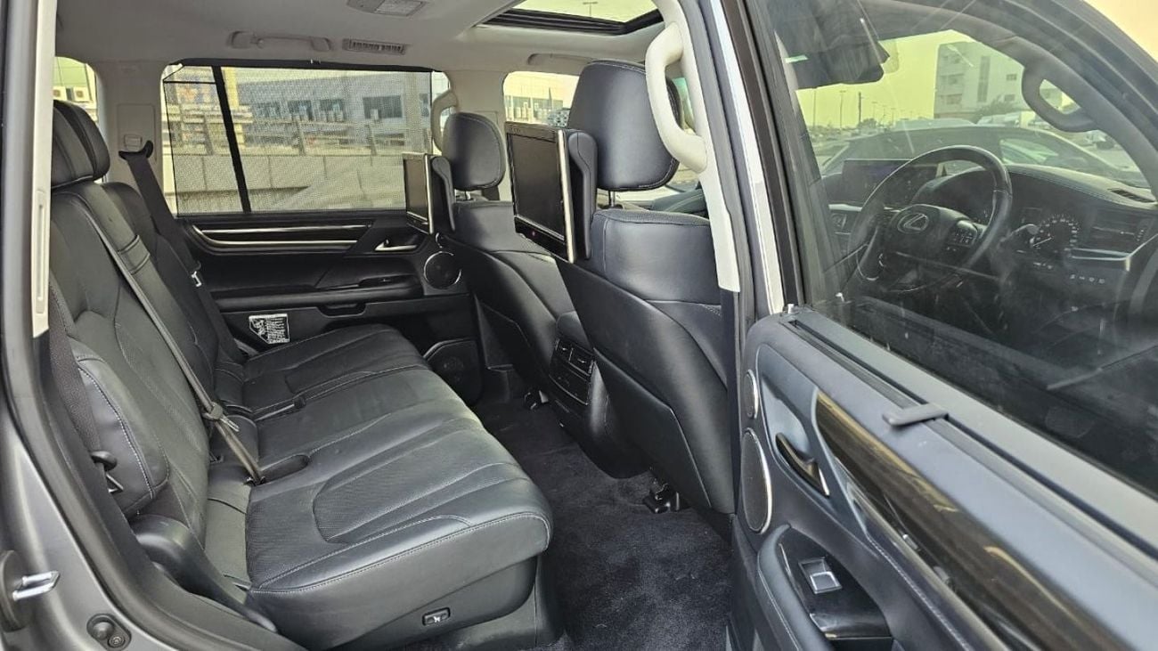 لكزس LX 570 Petrol 5.7 Liter Right Hand Drive Automatic Gear T.V With 4 Cameras