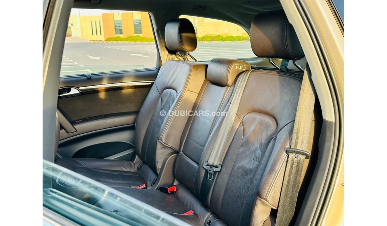 Audi Q7 TFSI quattro S-Line AUDI Q7 MODEL 2015 S LINE FULL OPTION