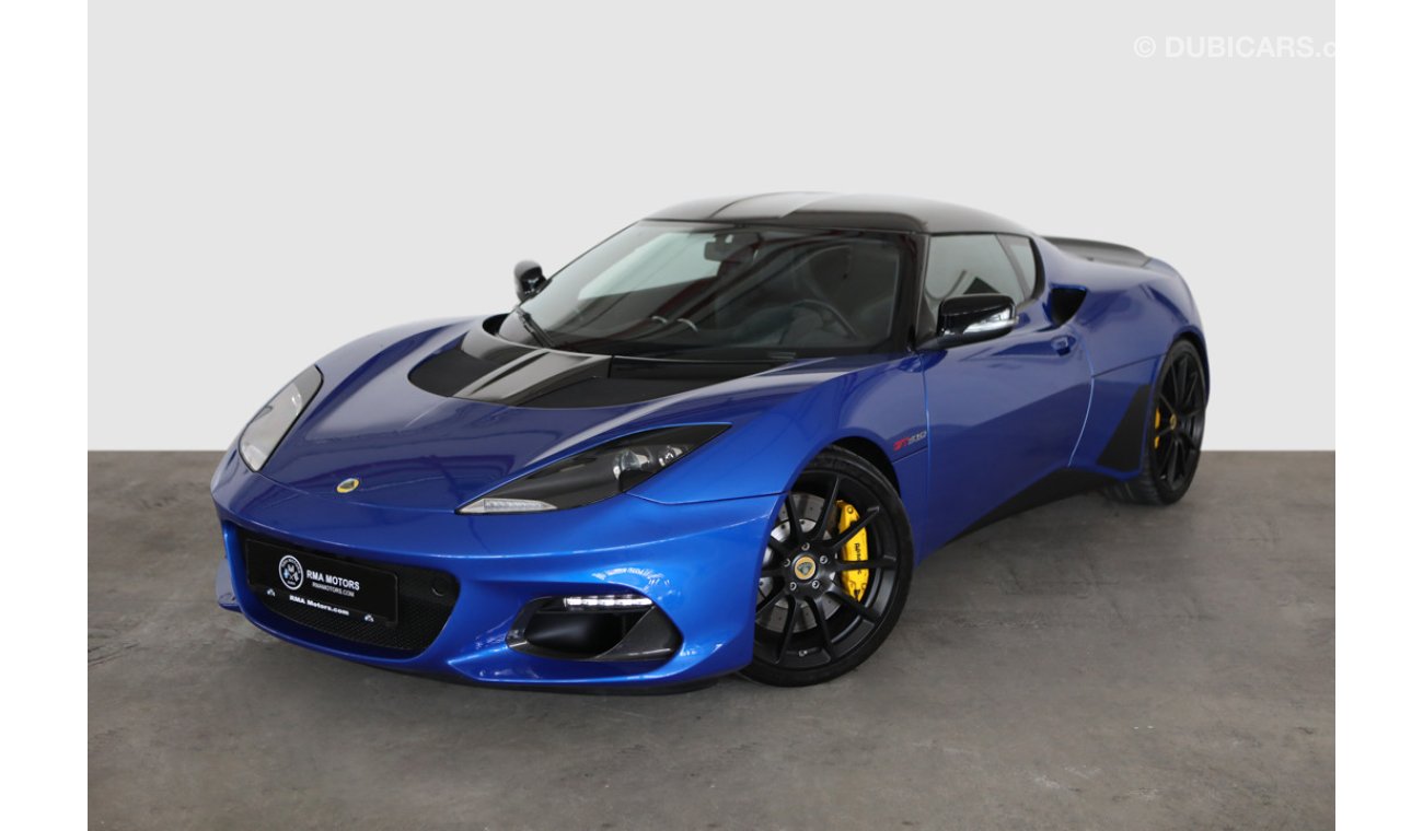 Lotus Evora 2019 GT410 Sport (410bhp, Carbon Fibre Pack, Titanium Exhaust, 3yrs Warranty)