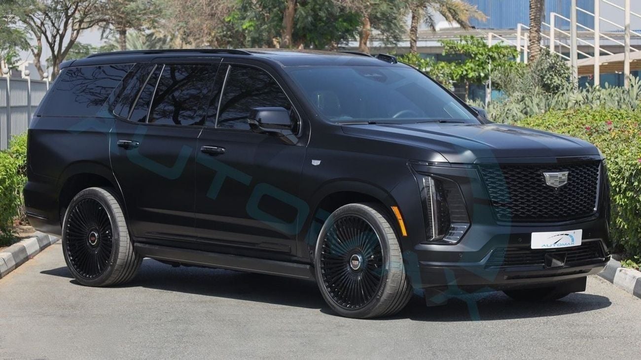 كاديلاك إسكالاد 600 Sport Platinum V8 6.2L 5000Km 2025 With 3 Years Or 100,000 Km Warranty