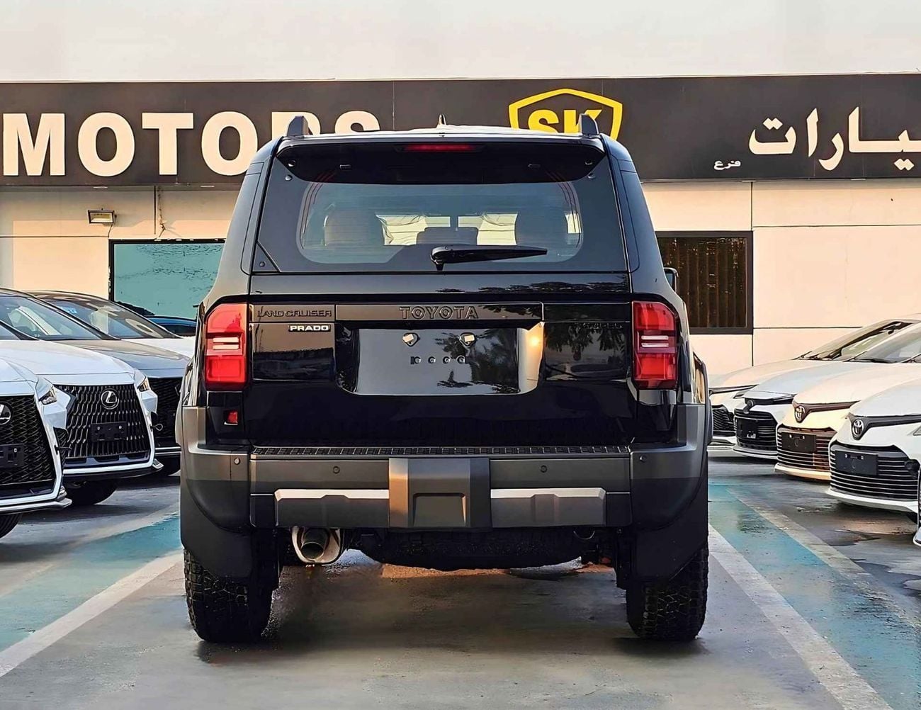 Toyota Prado ADVENTURE TURBO / 2.4L V4 PETROL / FULL OPTION / DRIVER POWER SEATS (CODE # PR24S2)