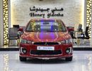 Mitsubishi Lancer EX EXCELLENT DEAL for our Mitsubishi Lancer EX ( 2016 Model ) in Red Color GCC Specs