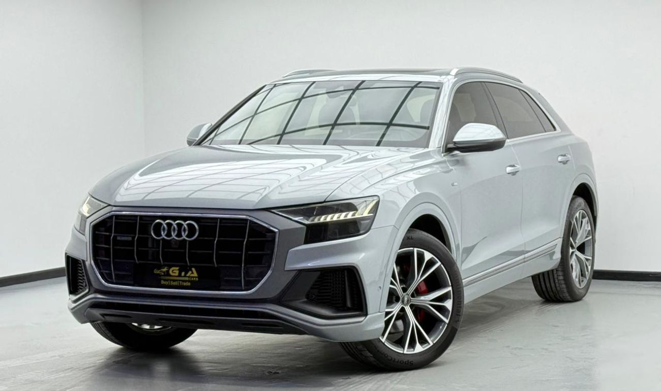 Audi Q8  2023 Audi Q8 55 TFSI Quattro S-Line, 2028 Audi Warranty + Service Pack, Very Low km, GCC