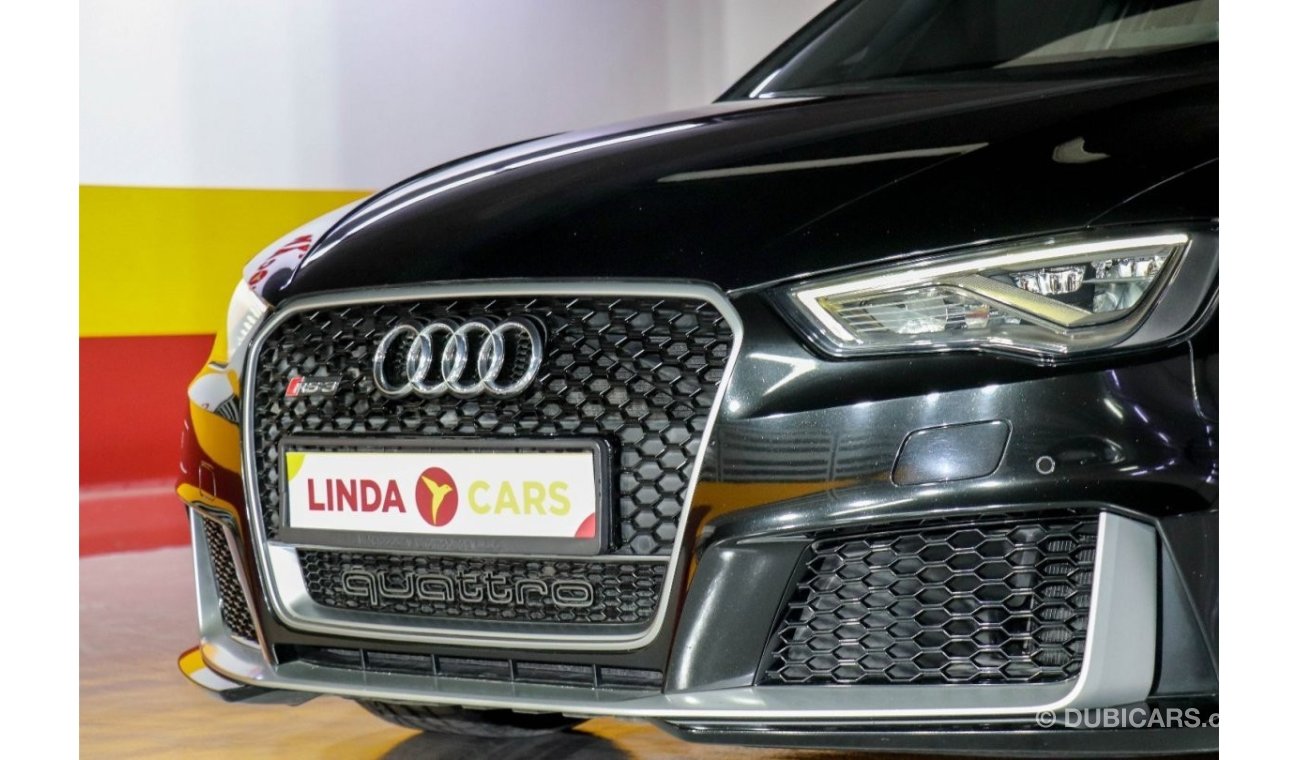 Audi RS3 RESERVED ||| Audi RS3 Hatchback 2016 GCC under Warranty with Flexible Down-Payment.