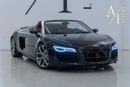 Audi R8 Spyder FSI 4.2L (430 HP) 2014 Audi R8 Quattro Spyder V8, Service History, Very Low Kms, Carbon Fiber