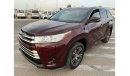 Toyota Highlander 2019 Toyota Highlander LE 3.5L V6 MidOption / EXPORT ONLY