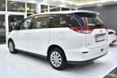 Toyota Previa EXCELLENT DEAL for our Toyota Previa S ( 2017 Model ) in White Color GCC Specs