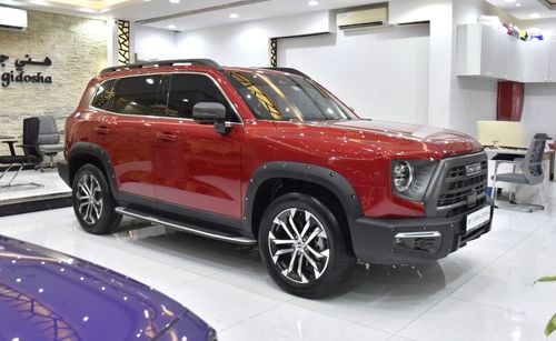 Haval Dargo HIGH DELUX EXCELLENT DEAL for our Haval Dargo 4WD ( 2023 Model ) in Red Color GCC Specs