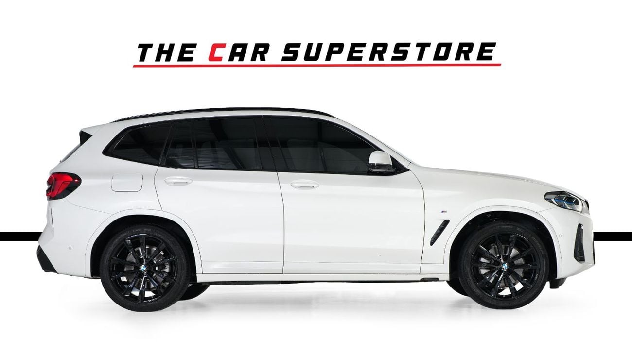 BMW X3 XDRIVE 30i M SPORT 1 Owner-BMW Warranty & Service Contract Until 09/2028-Pearl White