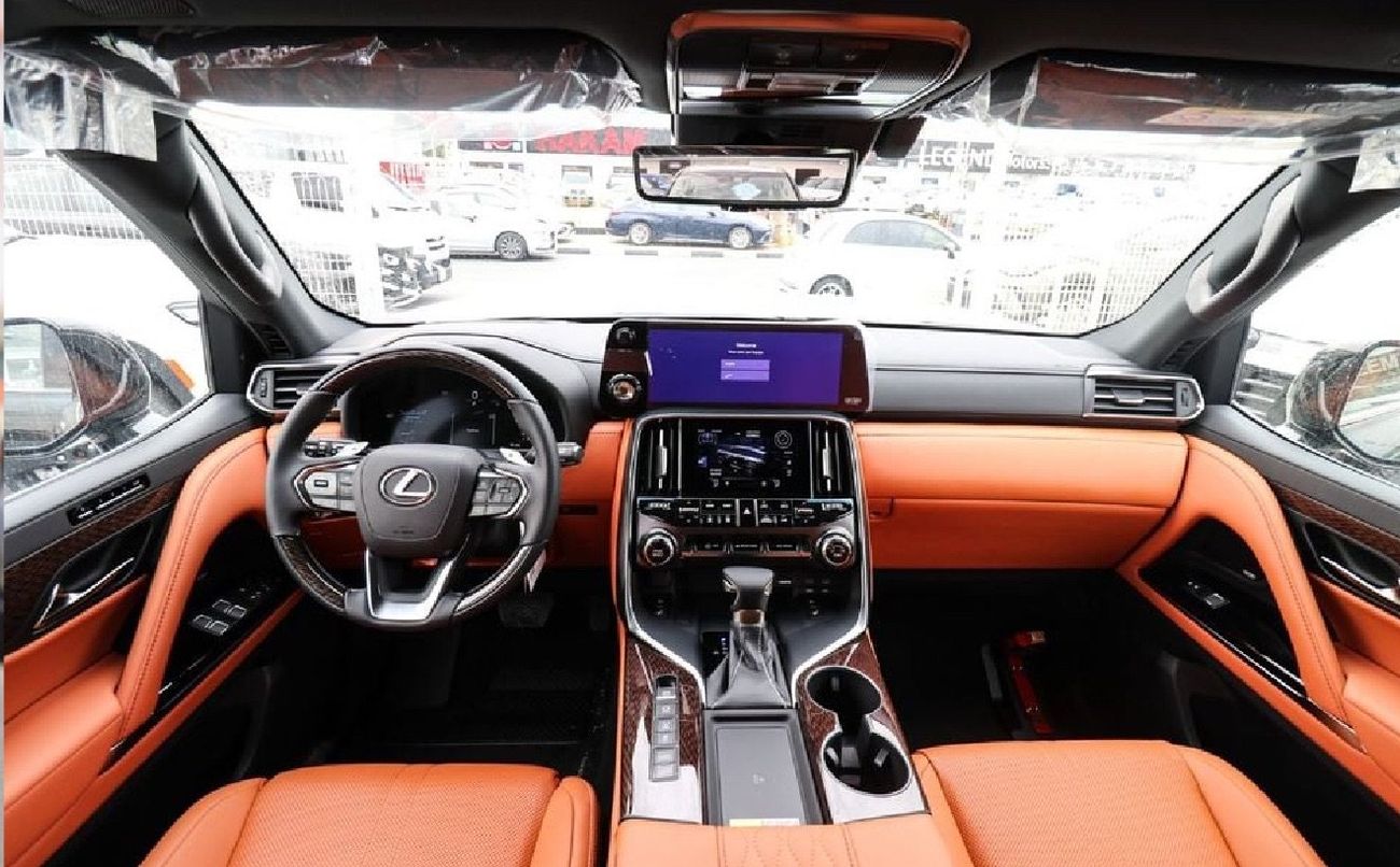 لكزس LX 600 VIP 3.5L 3 SEATS 2024 | BLACK - FLAIR | BEST EXPORT PRICE