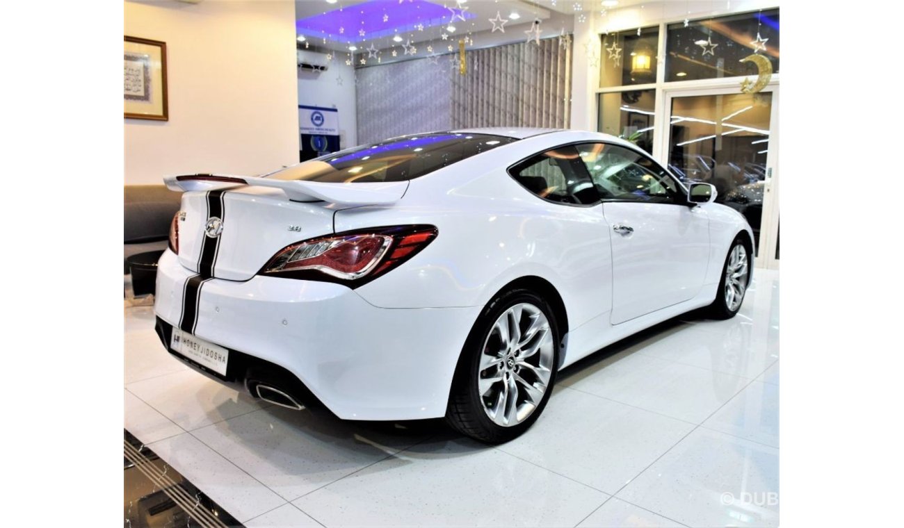 Hyundai Genesis ORIGINAL PAINT & VERY LOW MILEAGE 19,000KM! Hyundai Genesis Coupe 3.8 2016 Model!! in White Color! G