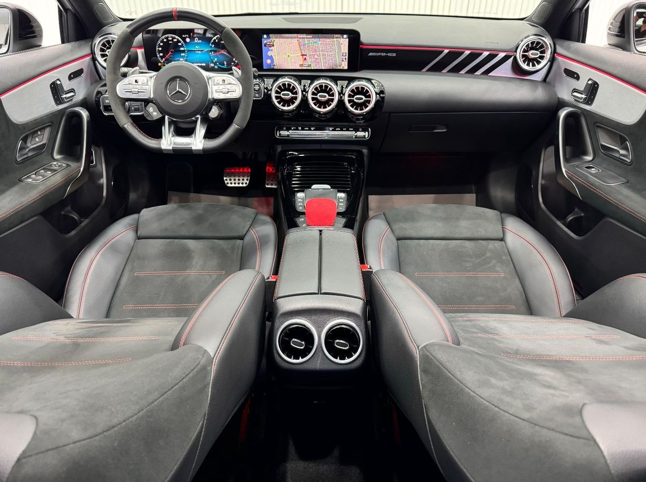 Mercedes-Benz A 35 AMG Premium 2021 Mercedes Benz A35 AMG 4MATIC Aerodynamic Package, Nov 2025 Mercedes Warranty, Full Opti