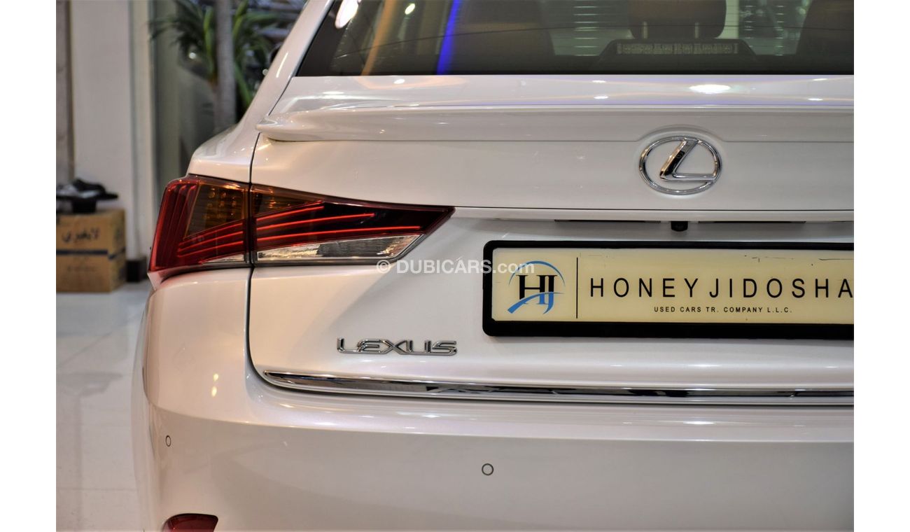 لكزس IS 350 EXCELLENT DEAL for our Lexus IS350 ( 2017 Model! ) in White Color! GCC Specs