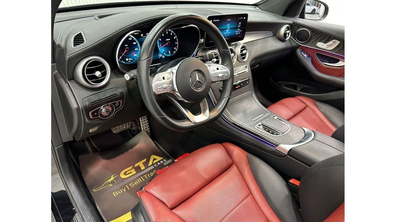 Mercedes-Benz GLC 300 2021 Mercedes Benz GLC300 AMG Coupe 4MATIC, Jan 2026 Mercedes Warranty, Low Kms, GCC