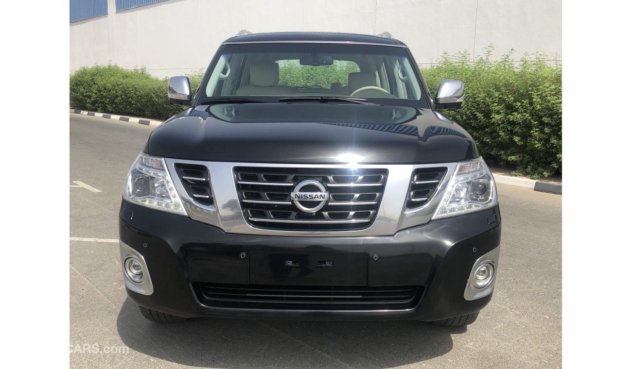Nissan Patrol V8 PLATINUM FULL OPTION ONLY 2350X60 FULL MAINTAINED BY AGENCY UNLIMITED KM WARRANTY
