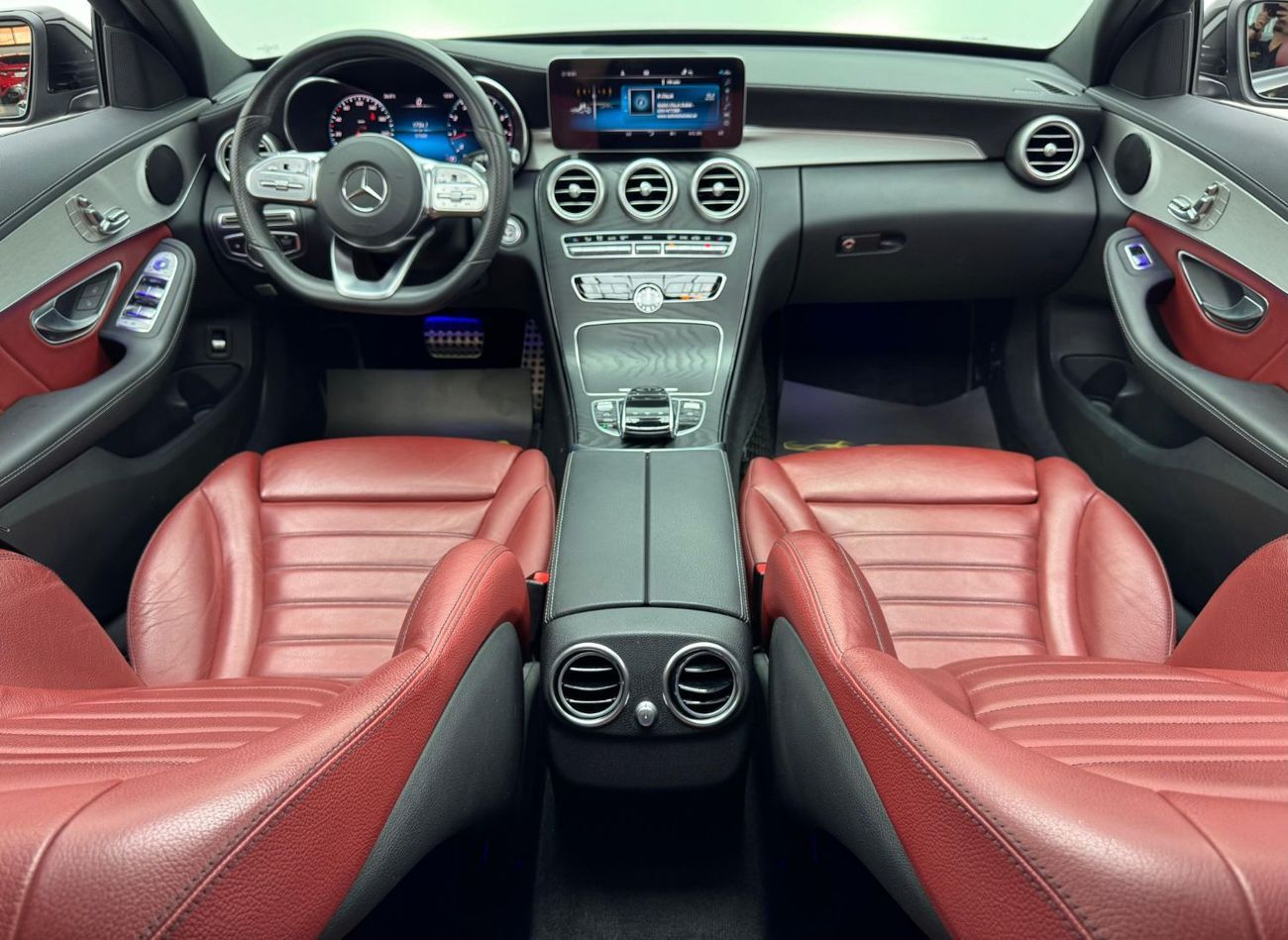 Mercedes-Benz C 200 2020 Mercedes-Benz C200 AMG, Full Service History, 1 Year Warranty, Excellent Condition, GCC