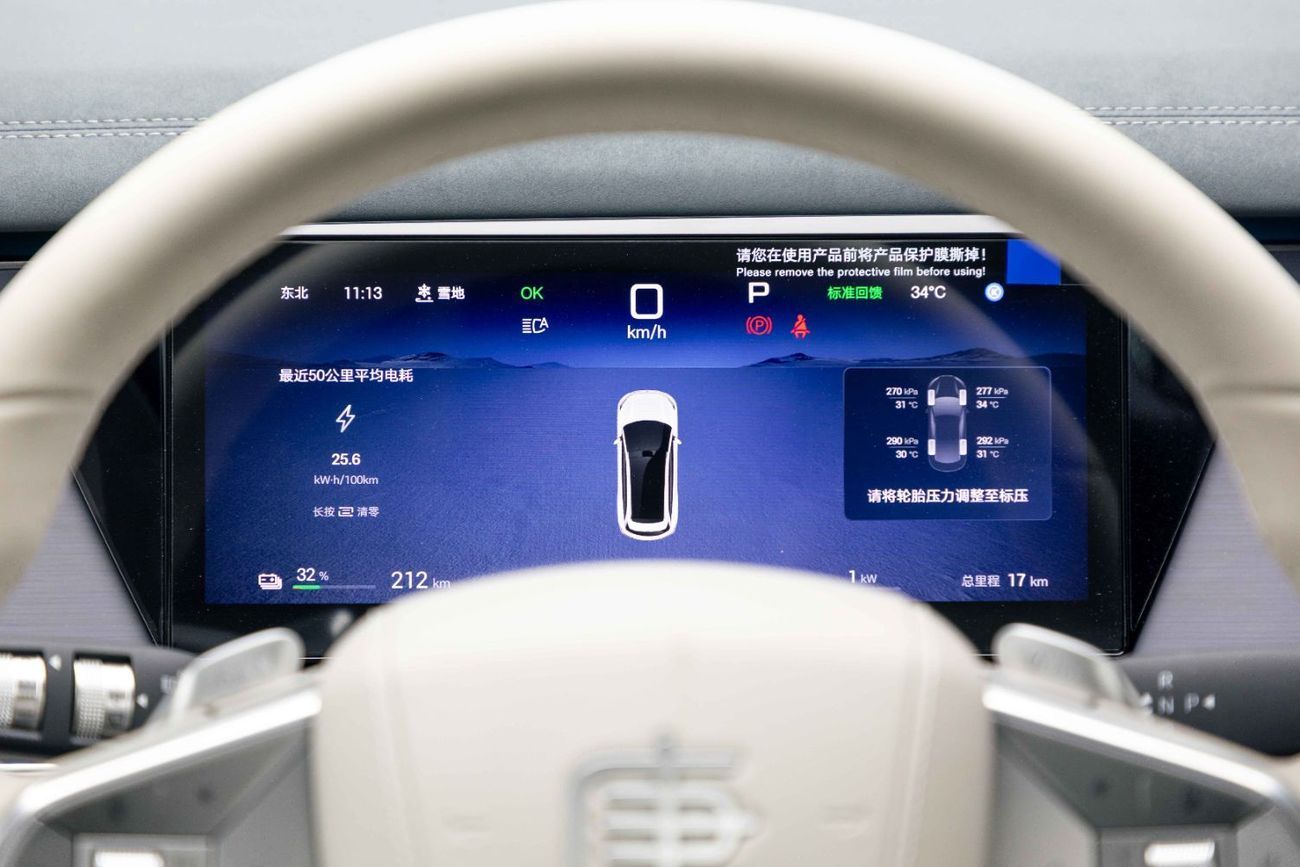 BYD Tang L Flagship- White Inside Black and Grey | Export Only