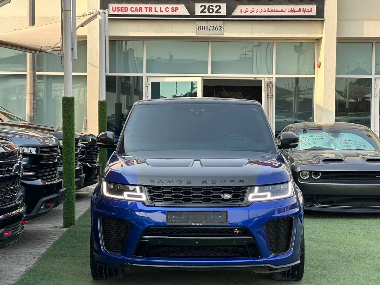 لاند روفر رينج روفر سبورت رنج روفر سبورت 2020 SVR الماني كاربون اديشن بحالة جدا ممتازة ‏‎فل اوبشن فل کاربن فايبر