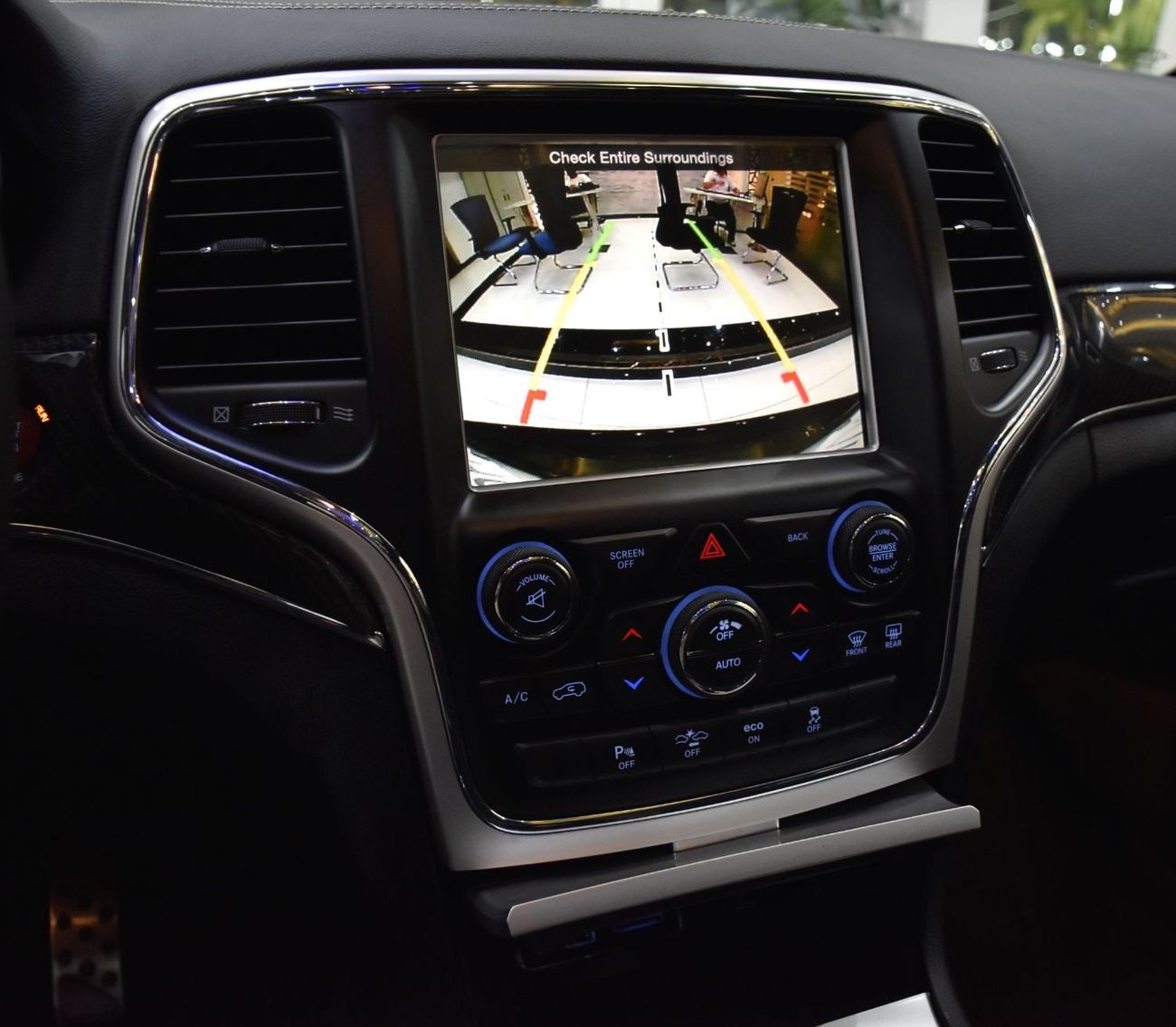 Jeep Grand Cherokee EXCELLENT DEAL for our Jeep Grand Cherokee SRT ( 2015 Model ) in Grey Color GCC Specs