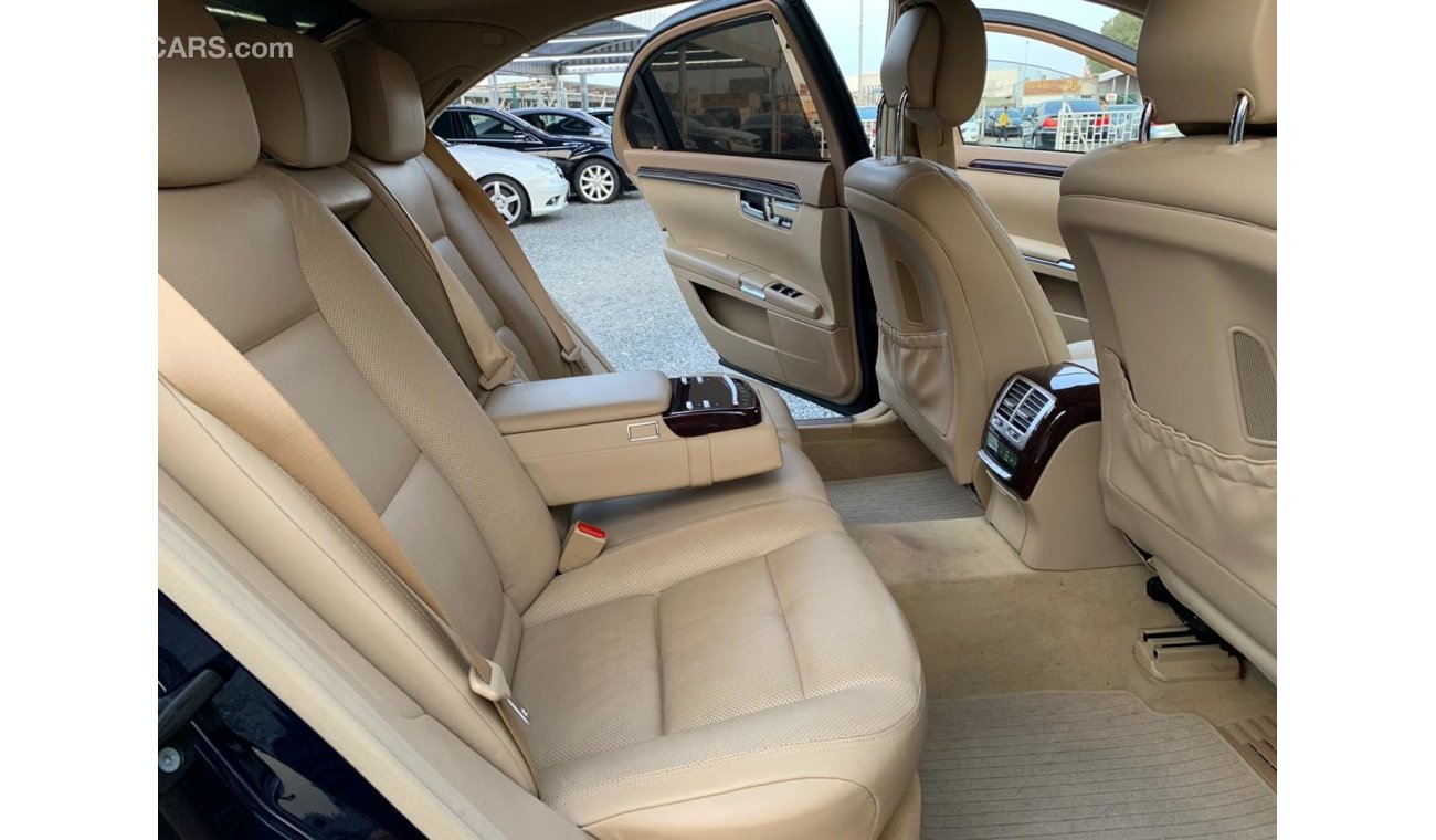 مرسيدس بنز S 550 وارد اليابان بطاقة جمركية 2011