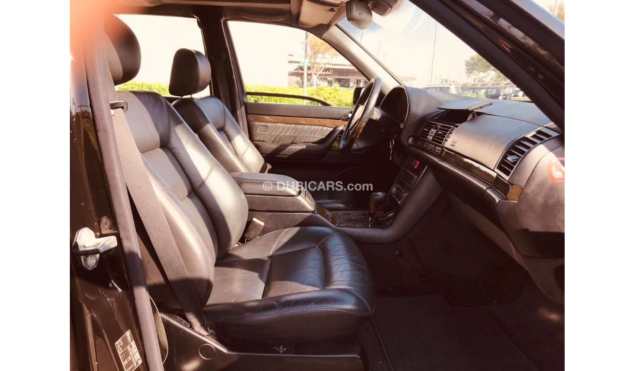 مرسيدس بنز S 500 MERCEDES BENZ S 500 1999 IN A GOOD CONDITION