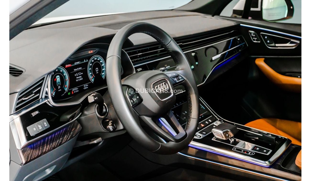 Audi Q7 45 TFSI quattro 2022 Audi Q7 45TSFI Quattro (7-Seater), Audi Warranty + Service Contract, GCC