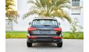 Audi Q5 - Full Agency Service History - AED 1,743 PM - 0% DP