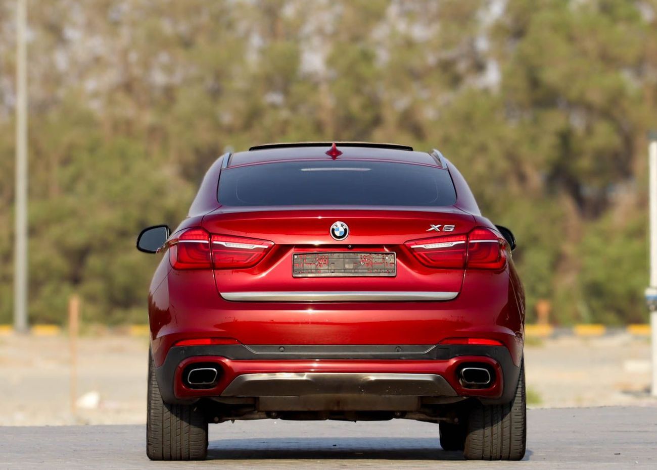 بي أم دبليو X6 50i Exclusive 4.4L BMW X6 xDrive50i 2016 – V8, 4.4L, GCC, Original Paint, Accident-Free, Excellent C