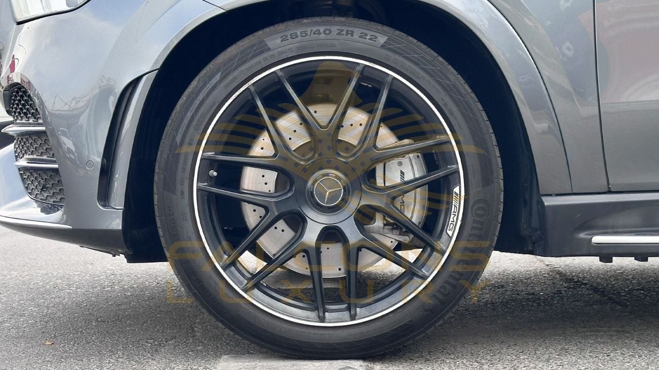 مرسيدس بنز GLE 53 AMG COUPE 4MATIC+ مرسيدس بنز GLE 53 كوبيه موديل 2021، طلاء أصلي، مواصفات AMG الخليجية