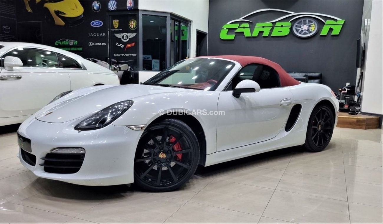 Porsche 718 Boxster Std PORSCHE BOXSTER 2015 GCC IN IMMACULATE CONDITION WITH ONLY 54K KM AND FULL PORSCHE SERVICE HISTO