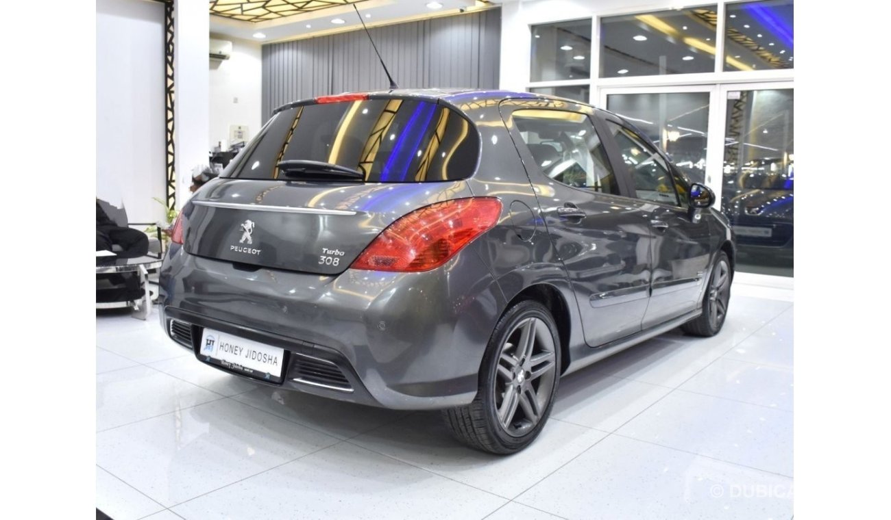 Peugeot 308 EXCELLENT DEAL for our Peugeot 308 TURBO ( 2014 Model ) in Gray Color GCC Specs