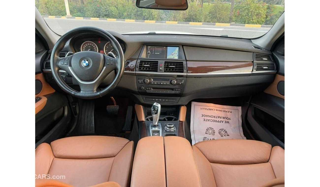 BMW X6 50i Exclusive X6 2013 GCC model XDRIVE 50i in agency condition, agency dye, without accidents, full