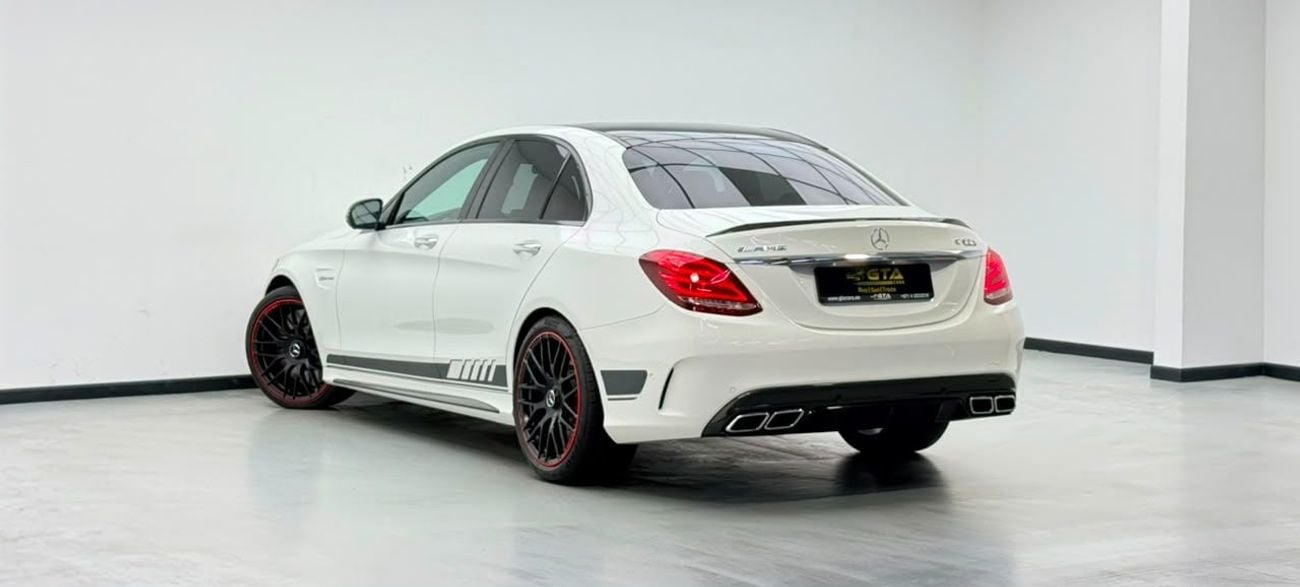 Mercedes Benz C63 AMG S 2016 Mercedes Benz C63 S AMG Edition 1, Full Service History, Fully Loaded, Excellent Condition, GCC