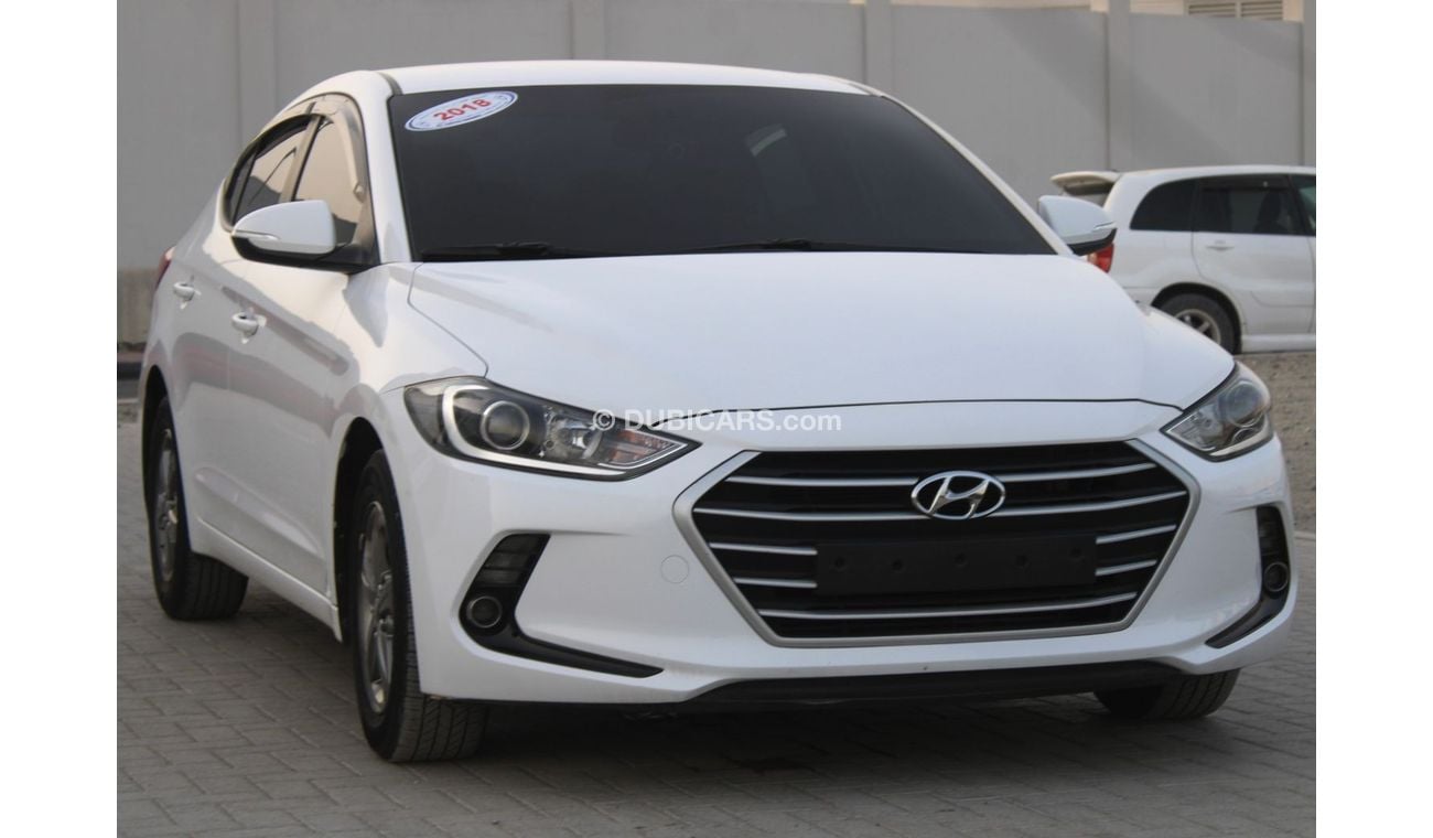 Hyundai Avante Hyundai Avante 2018 Diesel  Imported from Korea  white excellent condition without accident