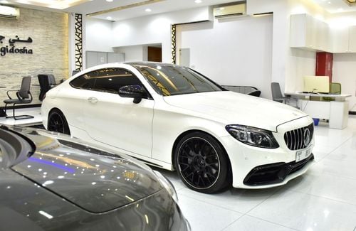 مرسيدس بنز C 300 كوبيه EXCELLENT DEAL for our Mercedes Benz C300 4Matic ( 2017 Model ) in White Color American Specs