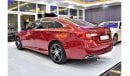 Honda Accord EXCELLENT DEAL for our Honda Accord Sport ( 2022 Model ) in Red Color GCC Specs