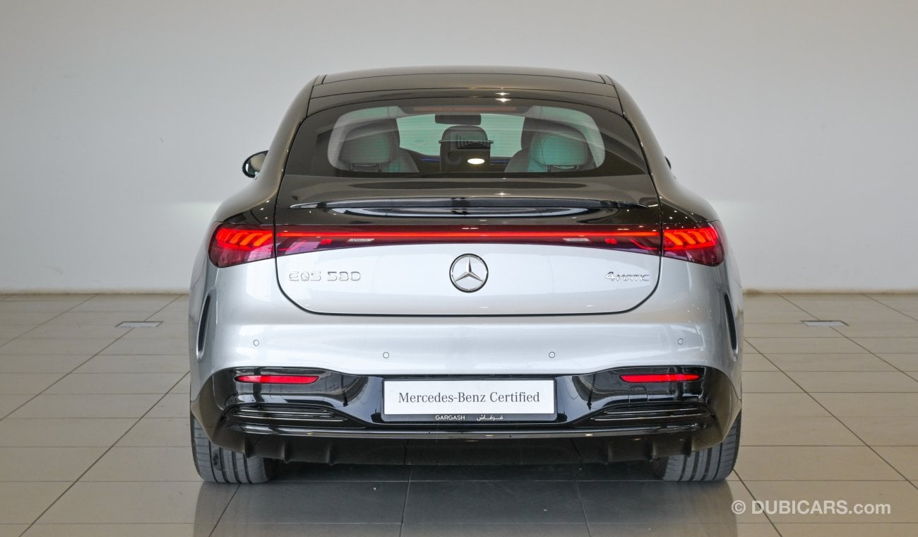Mercedes-Benz EQS 580 4M Edition 1 / Reference: VSB 32744 Certified Pre-Owned with up to 5 YRS SERVICE PACKAGE!!!
