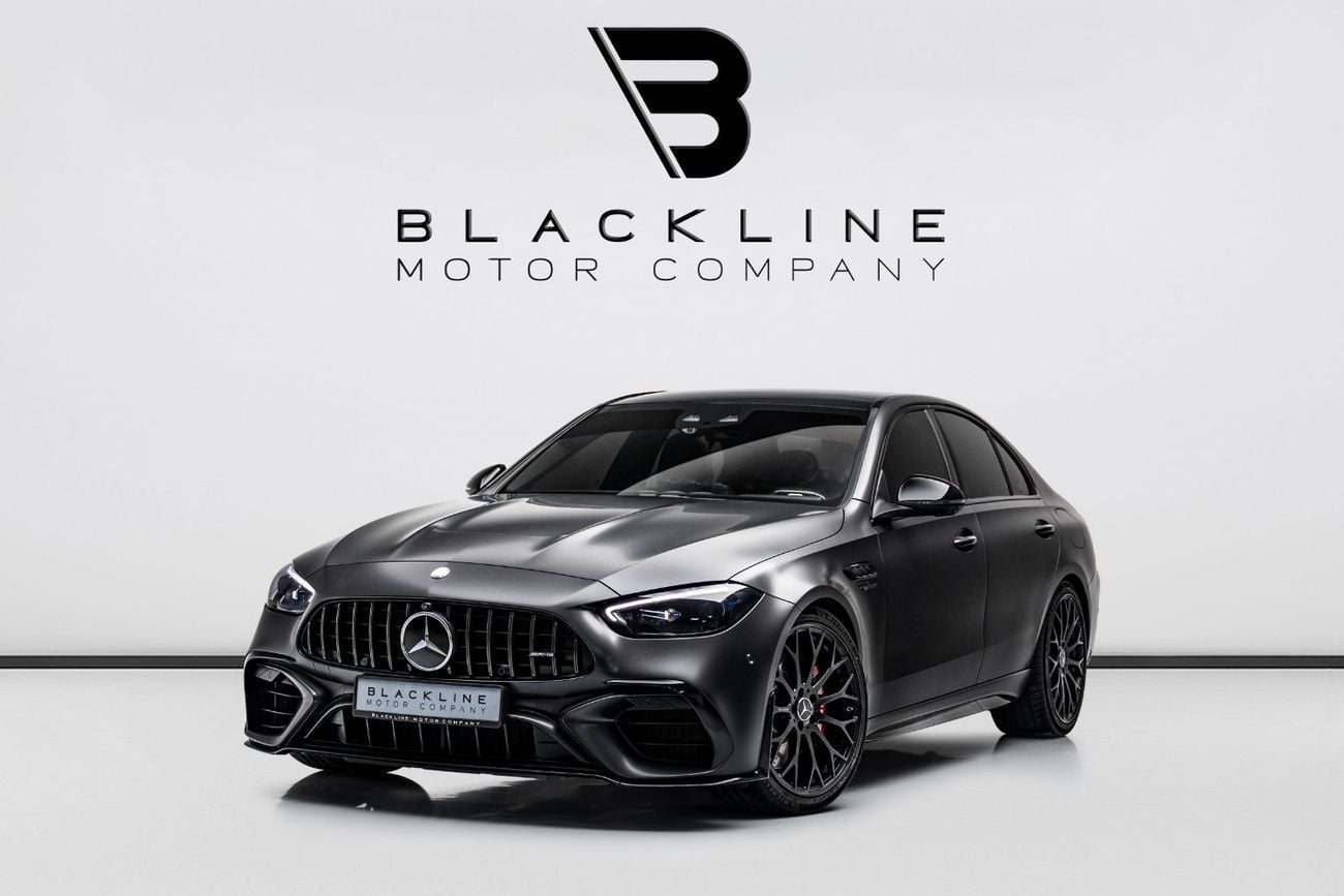 مرسيدس بنز C 63S AMG 2024 Mercedes C63s AMG E-Performance, Mercedes Warranty + Service Contract, GCC, Low KMs