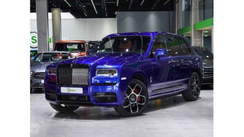 Rolls-Royce Cullinan 12,900 KM ONLY -2 YEARS WARRANTY- CONTRACT SERVICE -2021 BLACK BADGE- LIKE NEW -SCREENS- TABLES