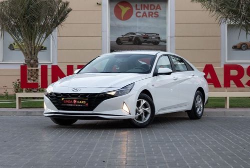 Hyundai Elantra Smart 1.6L Hyundai Elantra 2023 GCC under Agency Warranty with Flexible Down-Payment.